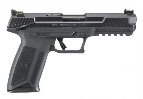 Ruger 57 5.7mm x 28mm Semi Auto Pistol, 20+1 - 20+1 Rounds | 4.9" Barrel | Blue/Black | 3-Dot Sights