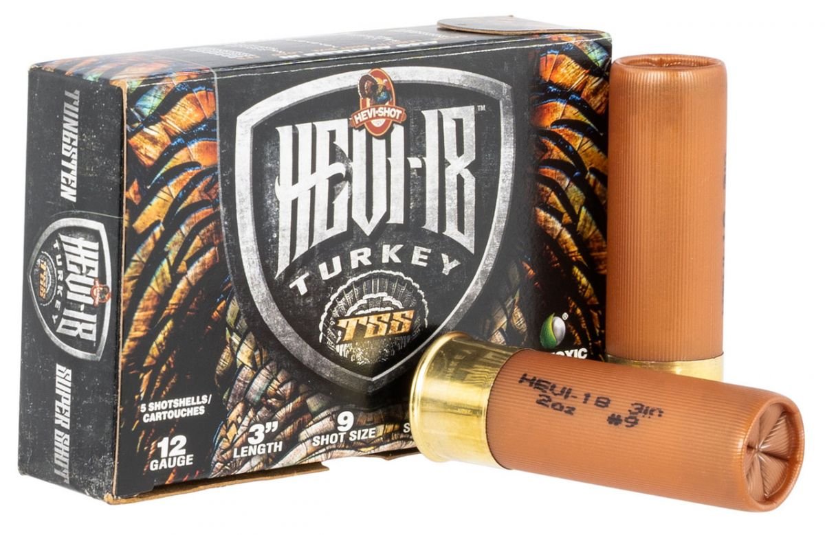 Hevi-Shot Hevi-18 TSS Turkey 12ga 3", 2oz #9 Shot, 5rd Box