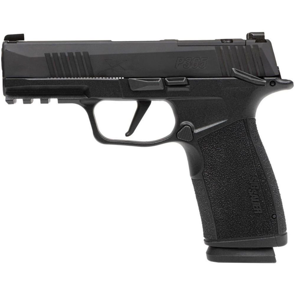 Sig Sauer P365 X-MACRO 9mm 3.7" No Comp, XRay3 Sights, Manual Safety 17+1 - 17+1 Rounds