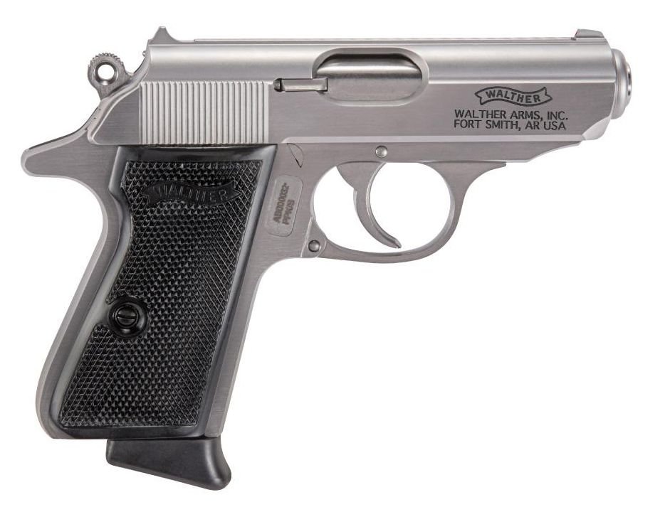 Walther Arms PPK/S 32 ACP Semi Auto Pistol **Last Production** - 7+1 Rounds | 3.3" Barrel | Stainless/Silver