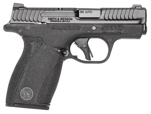 Smith & Wesson M&P Bodyguard 2.0 .380 ACP Semi Auto Pistol, No Manual Thumb Safety - 12+1 Rounds | 2.75" Barrel | Polymer Grips | Blue/Black | Night Sights