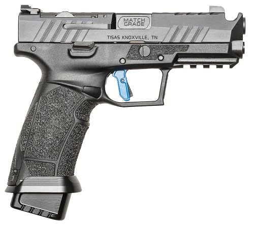Tisas PX-9 Raptor Comp 9mm Pistol, 4.1" Optic Ready, 20+1 - 20+1 Rounds | 4.1" Barrel | Blue/Black