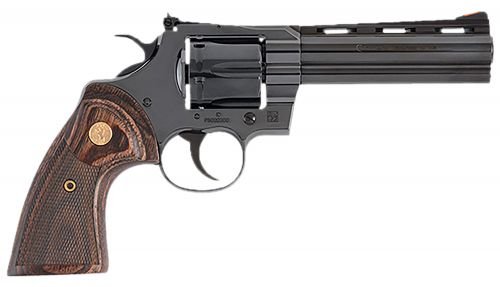 Colt Python 357 Mag Revolver, 5" Barrel, Blued, 6 Shot - 6 Rounds