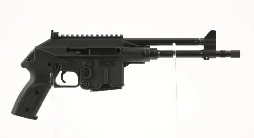 Kel-Tec PLR-16 5.56 NATO Semi Auto Pistol - 10+1 Rounds | 9.2" Barrel | Polymer Grips | Blue/Black | 3-Dot Sights