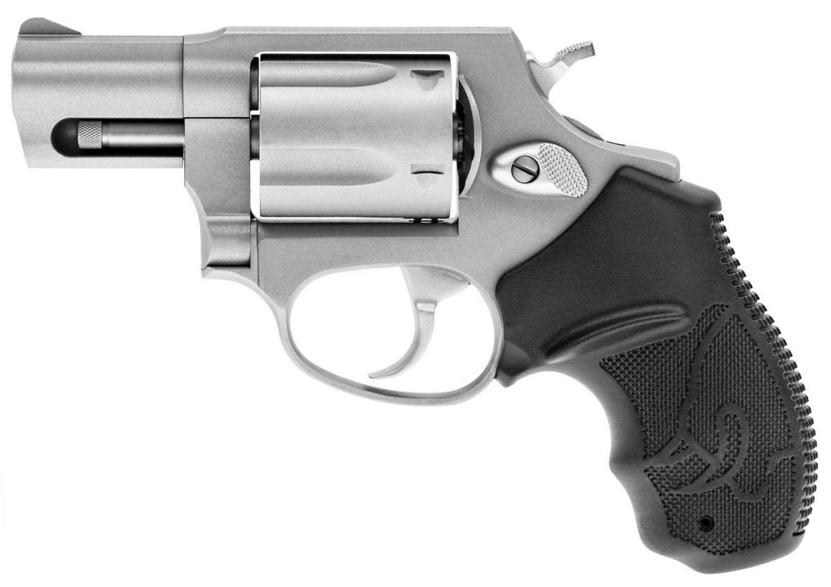 Taurus 605 Stainless 357 Magnum Revolver - 5 Rounds | 2" Barrel | Rubber Grips | Stainless/Silver | 3-Dot Sights
