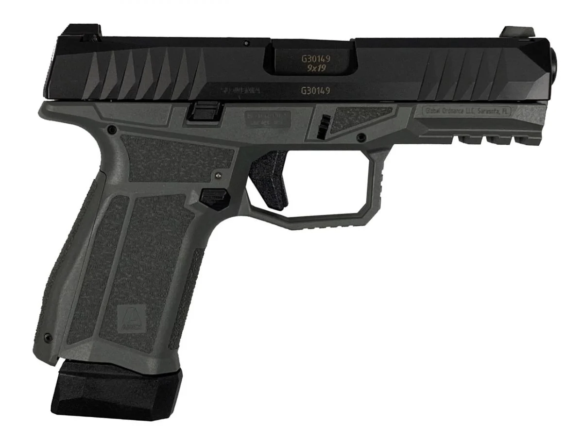 Arex Delta M Gen 2 Gray 9mm Pistol - 17 Rounds | 4" Barrel | Polymer Grips
