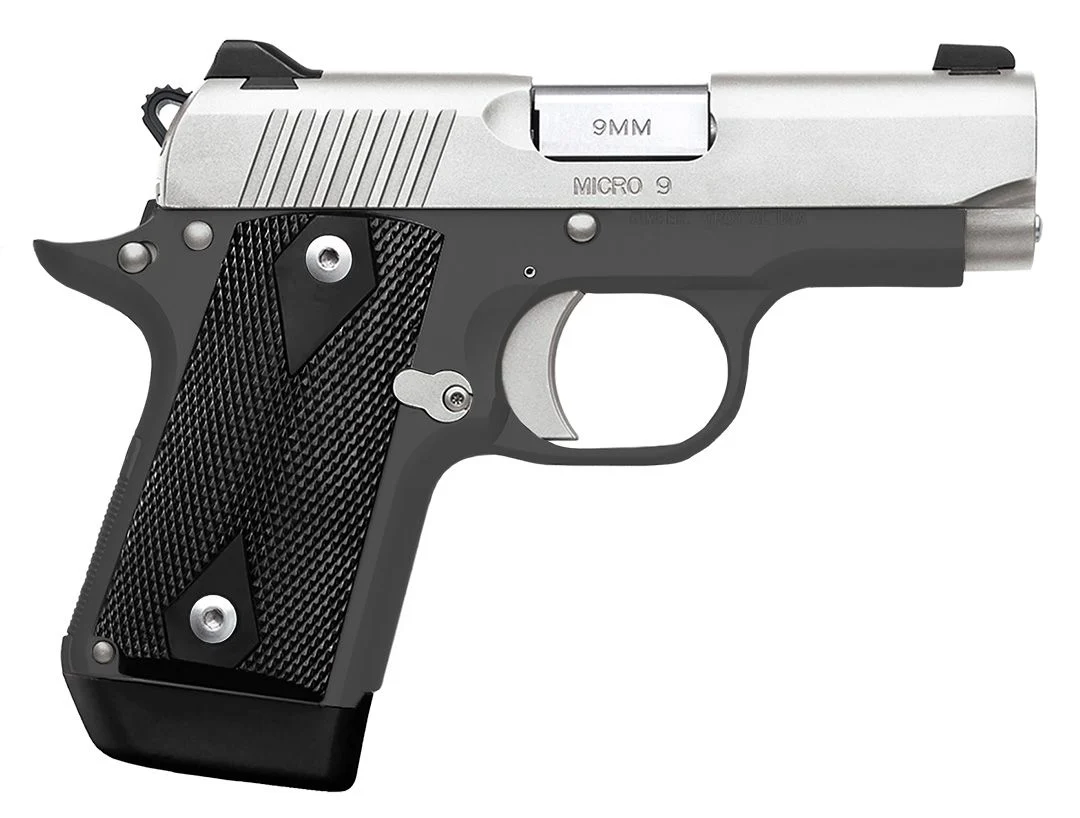 Kimber Micro 9 Cinder 9mm Pistol - 7+1 Rounds | 3.15" Barrel | Black/Stainless