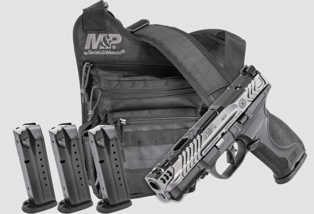 Smith & Wesson M&P Metal 9mm 4.22" Tungsten Package, (4)-17rd Mags, Bug Out Bag - 17+1 Rounds | 4.2" Barrel