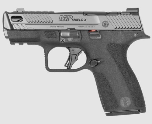 Smith & Wesson Performance Center M&P 9 Shield X Carry Comp, 9mm, No Thumb Safety, 15+1 - 15+1 Rounds | Black