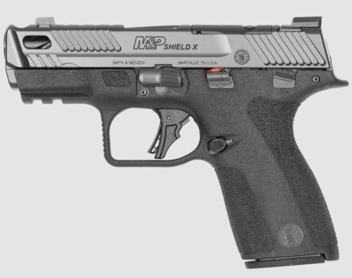 Smith & Wesson Performance Center M&P 9 Shield X Carry Comp 9mm, Thumb Safety, 15+1 - 15+1 Rounds | 3.6" Barrel | Black