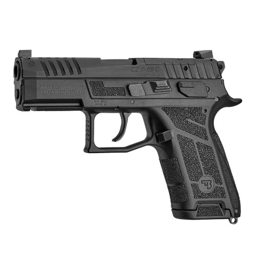 CZ P-09 C Nocturne 9mm 3.7" Optic Ready, 15+1 - 15+1 Rounds