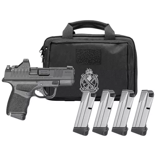 Springfield Armory Hellcat OSP Gear Pac 9mm 3", Viridian RFX-11 Green Dot, 4 Mags, 13+1 - 13+1 Rounds | 3" Barrel
