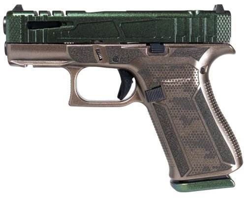 Glock 43x MOS "Cypress Raptor" 9mm Semi Auto Pistol - 10+1 Rounds
