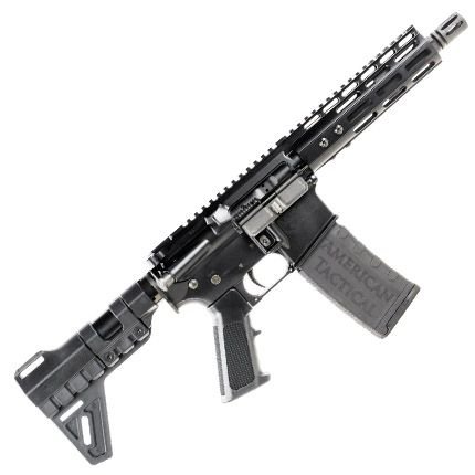 American Tactical MilSport Pistol 5.56 NATO 7.5" Barrel, 30+1 - 30 Rounds | 7.5" Barrel | Black