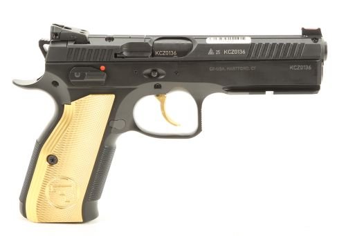 Used CZ Shadow 2 SE Gold, 9MM, 2 Mags, Factory Hard Case - 17+1 Rounds