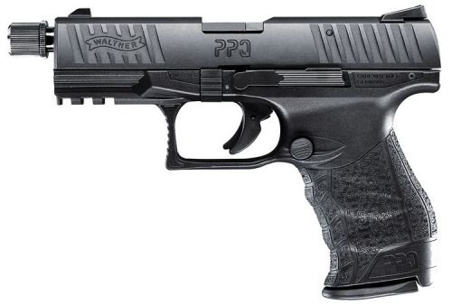 Walther Arms PPQ Tactical M2 SD .22 LR Semi Auto Pistol, 12+1 - 12+1 Rounds | 4" Barrel | Polymer Grips | Blue/Black