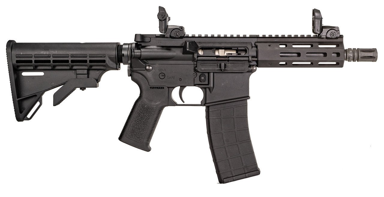 Tippman Arms m4-22 Micro Elite 22 Long Rifle AR Pistol - 25 Rounds | 7" Barrel
