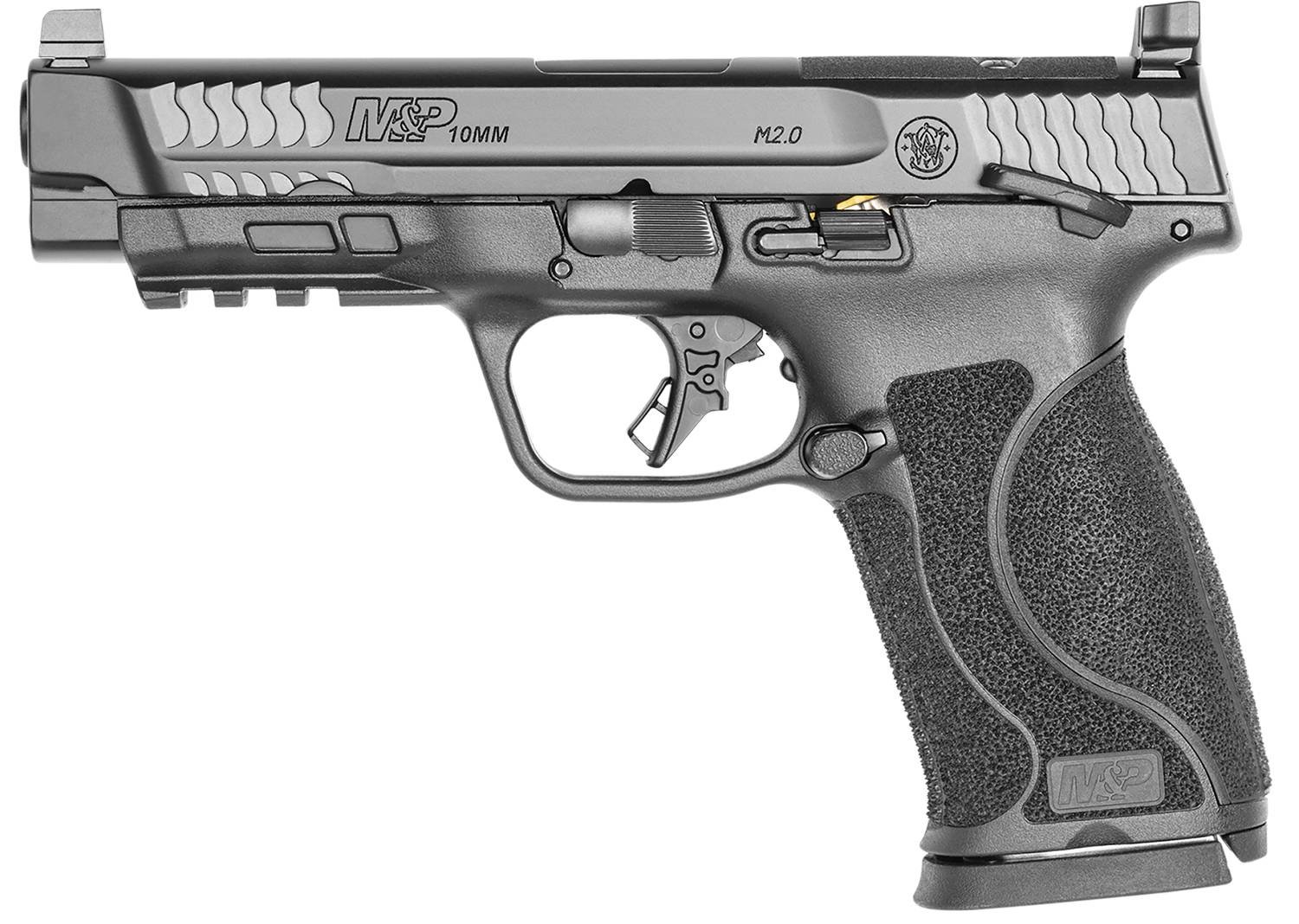 Smith & Wesson M&P M2.0 Bundle Full Size 10mm 4.6" Optic Ready, 15+1 - 15+1 Rounds | 4.60" Barrel | Blue/Black