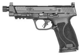 Smith & Wesson M&P45 M2.0 .45ACP 5.12" - 10+1 Rounds | 5" Barrel | Polymer Grips | Blue/Black | 2-Dot SightsSmith & Wesson M&P45 M2.0 .45ACP 5.12" - 10+1 Rounds