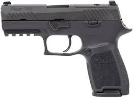 Used Sig Sauer P320 Carry Semi Auto Pistol, 9mm, 3.9" Barrel, Black, 17 Rounds - 17+1 Rounds | 3.9" Barrel