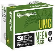 Remington UMC 38 Spl 130 Grain Metal Case 250rd box - Brass Casing
