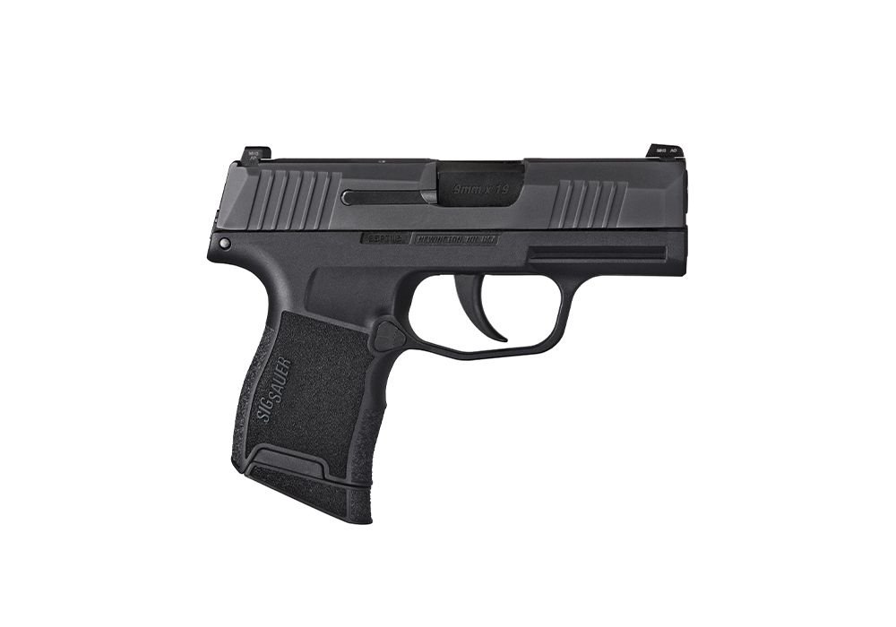 SIG SAUER P365 RS 9mm - 10+1 Rounds | 3.1" Barrel | Polymer Grips | Black | Night Sights