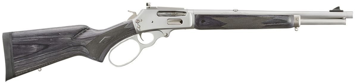 Marlin 336 Trapper 30-30 Winchester 16.17" Stainless Threaded, Laminate Stock, 5+1 - 5+1 Rounds