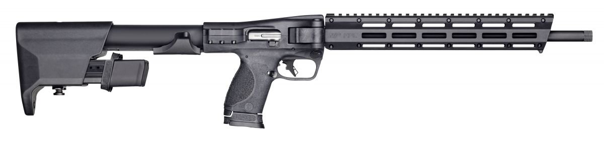 Smith & Wesson M&P FPC 9MM 23+1 - 16.25" Barrel | Black Synthetic Stock | Blue/Black